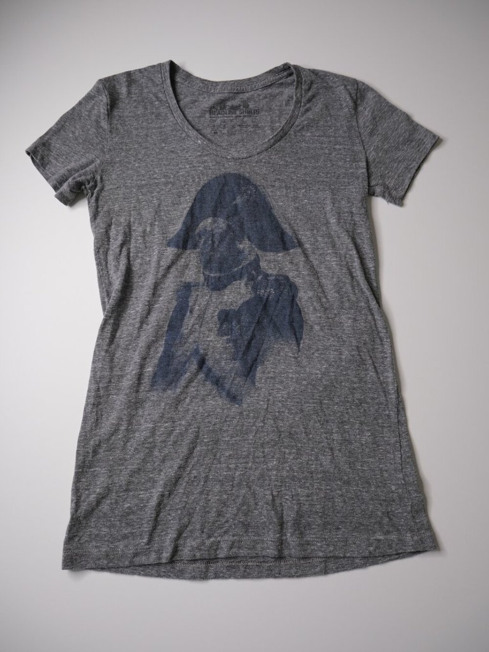 Headline Shirts women "Napugleon" pug dog Napoleon tee size M